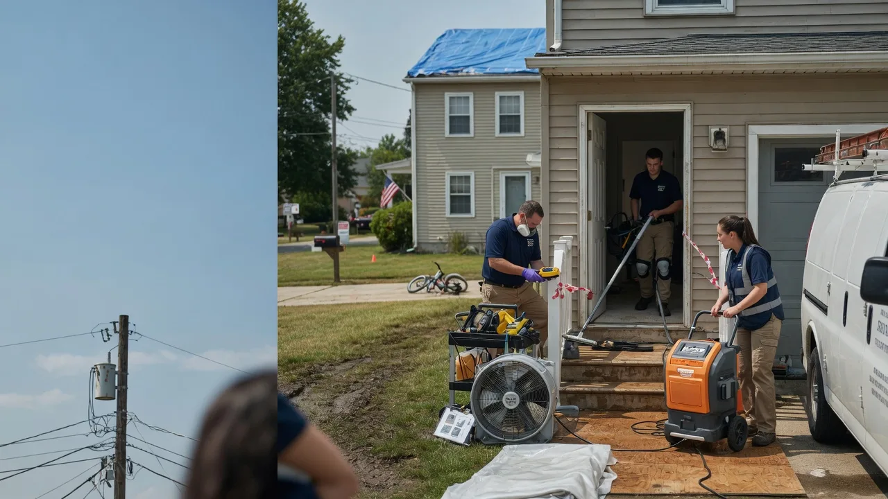 Water Damage Repair in Hannastown, PA near me